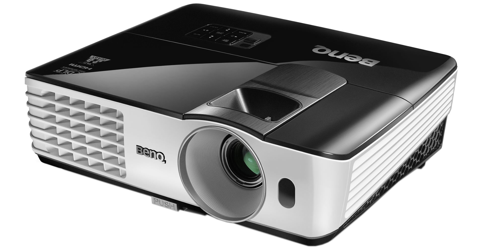 BenQ TH681+ Standard throw projector 3200 ANSI lumens DLP 1080p (1920x1080) 3D Black, White