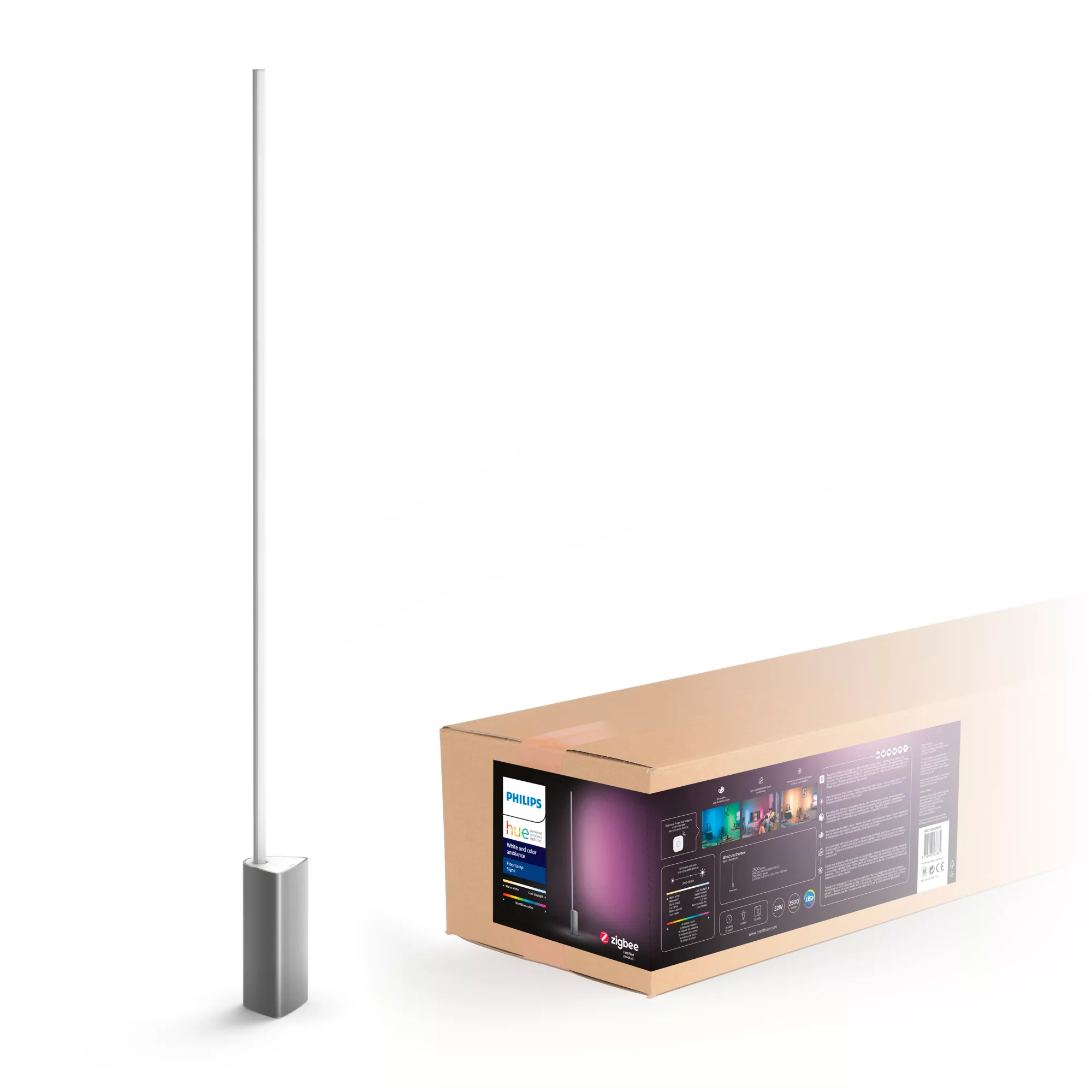 Philips by Signify Philips Hue White and colour ambience Signe floor light