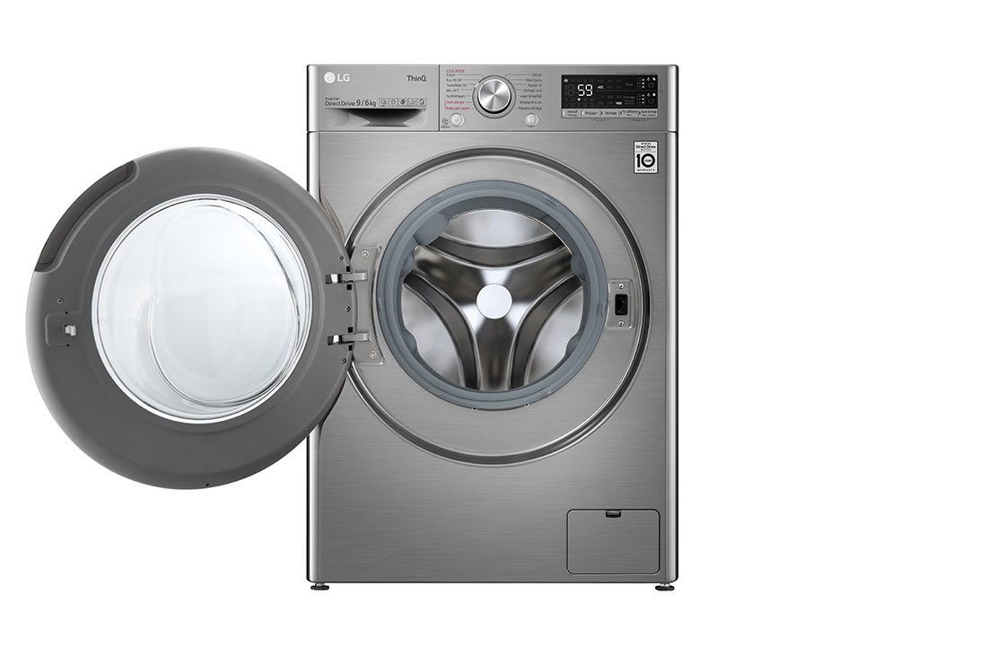 LG F964V52IRSA washer dryer Freestanding Front-load Stainless steel – image 2