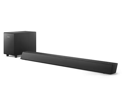 Philips TAB5305/37 soundbar speaker Black 2.1 channels