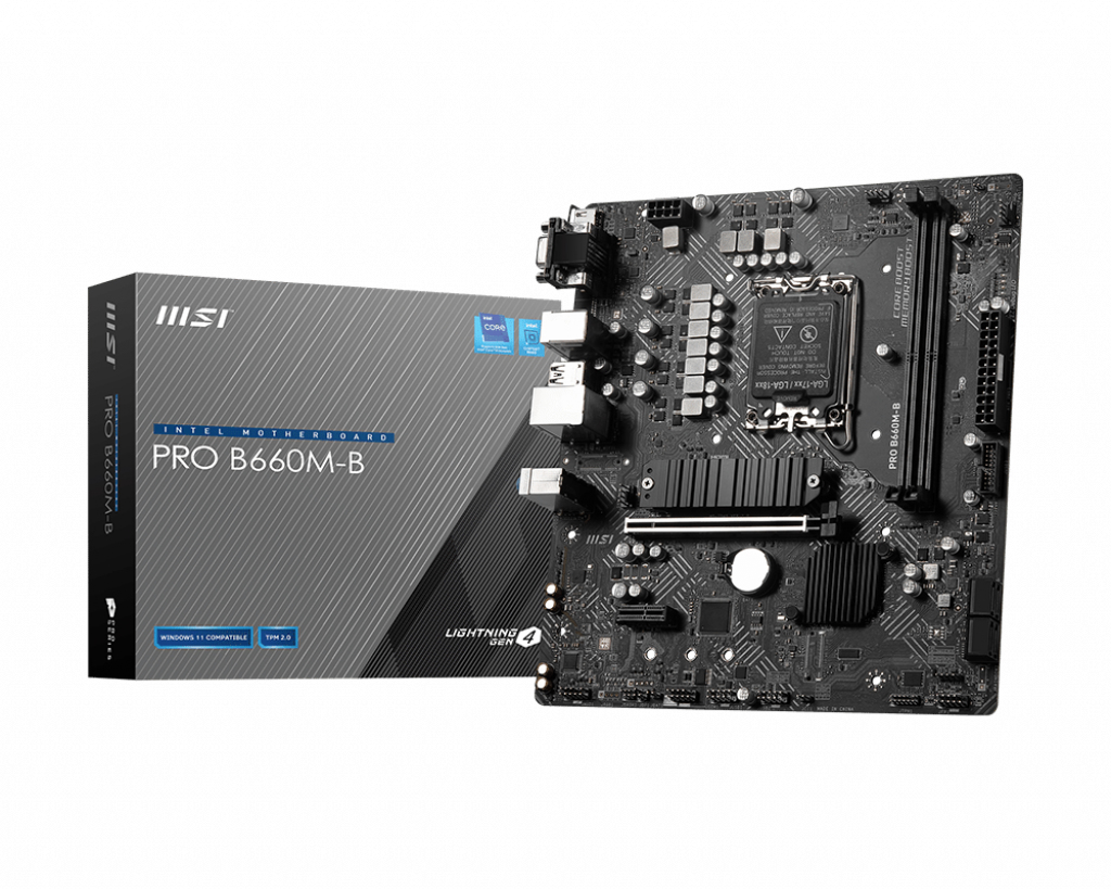 MSI PRO B660M-B – image 1
