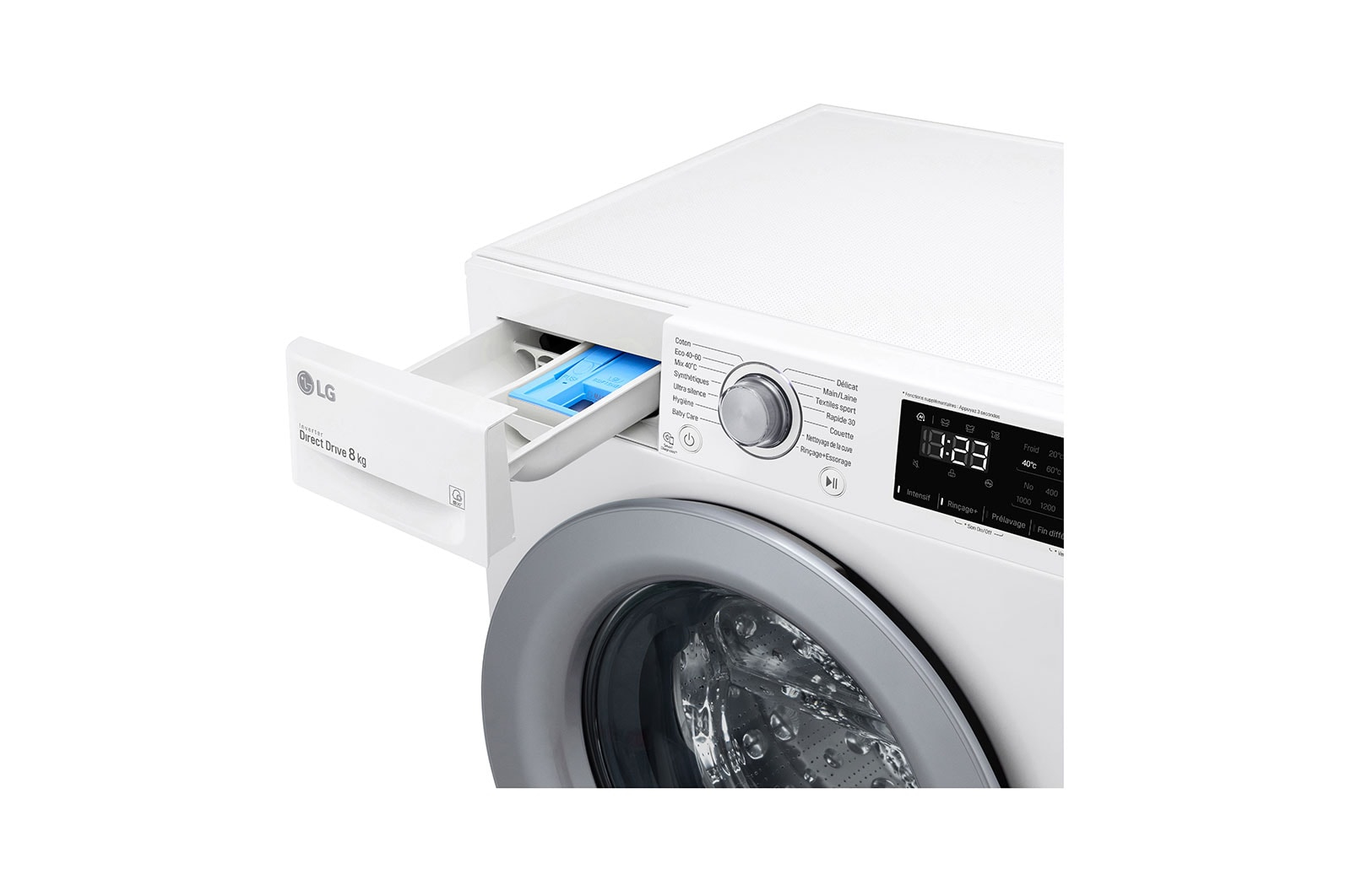 LG F84N24WH washing machine Front-load – image 5