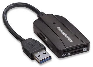 Manhattan 101660 card reader USB 3.2 Gen 1 (3.1 Gen 1) Black – image 3