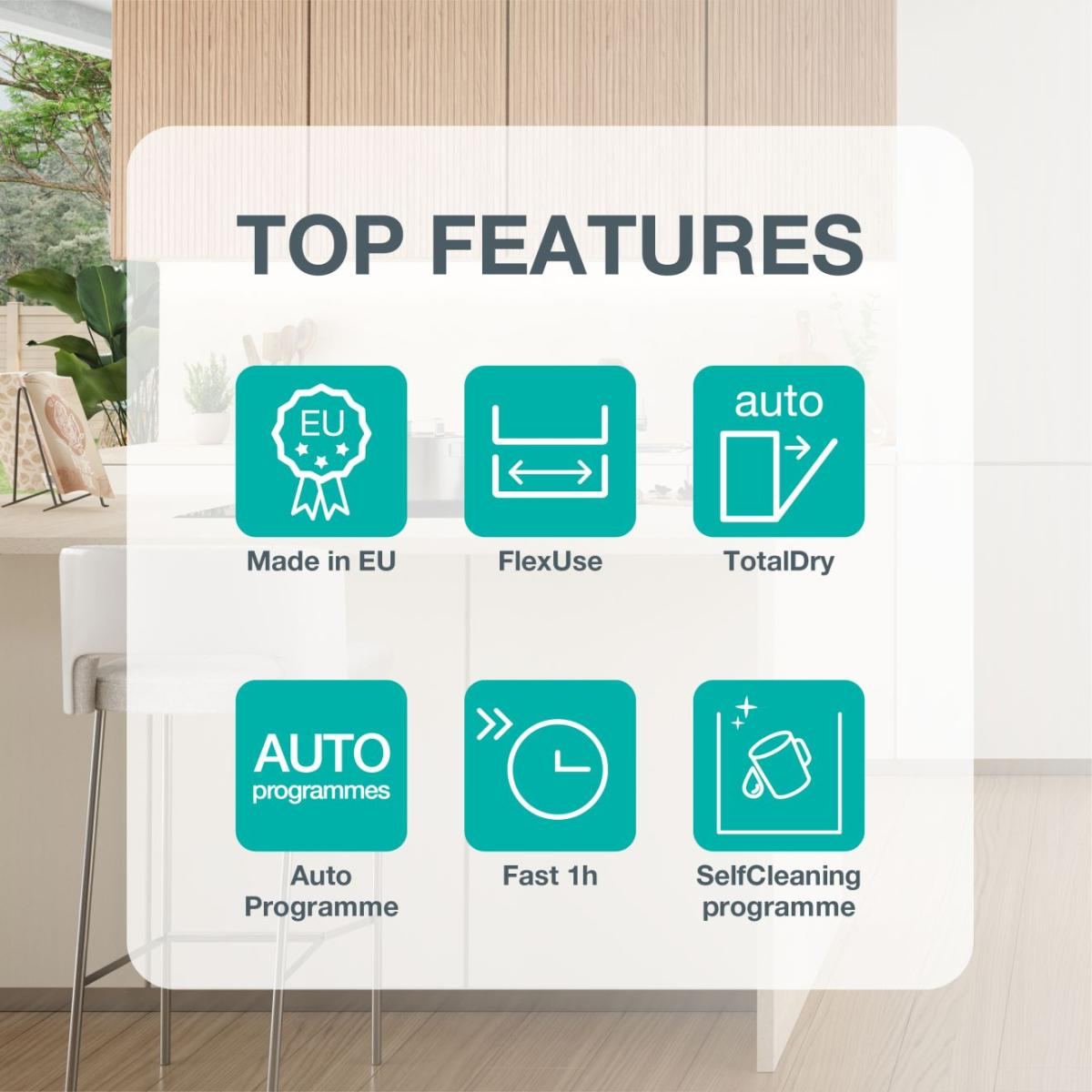 Gorenje GV16A Fully built-in 16 place settings – image 3