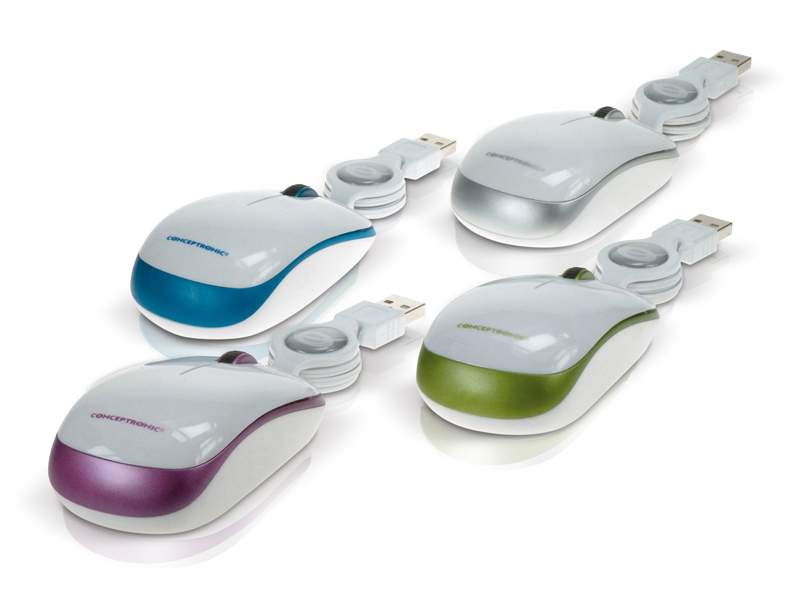 Conceptronic Optical Micro Mouse Green – image 5