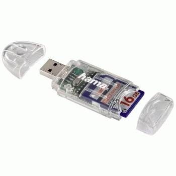 Hama 8in1 SD/MicroSD Card Reader – image 2