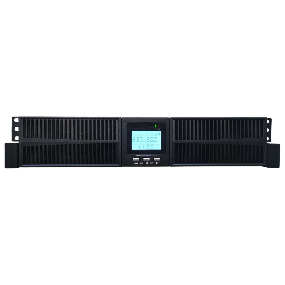Techly IUPS-RM1KL9PROS uninterruptible power supply (UPS) Double-conversion (Online) 1 kVA
