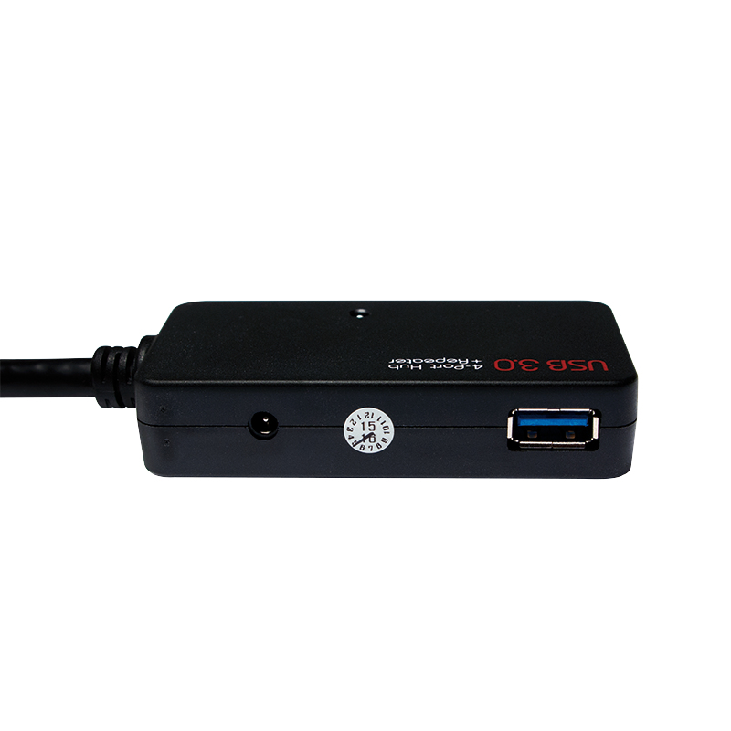LogiLink UA0262 interface hub USB 3.2 Gen 1 (3.1 Gen 1) Type-A 5000 Mbit/s Black – image 2