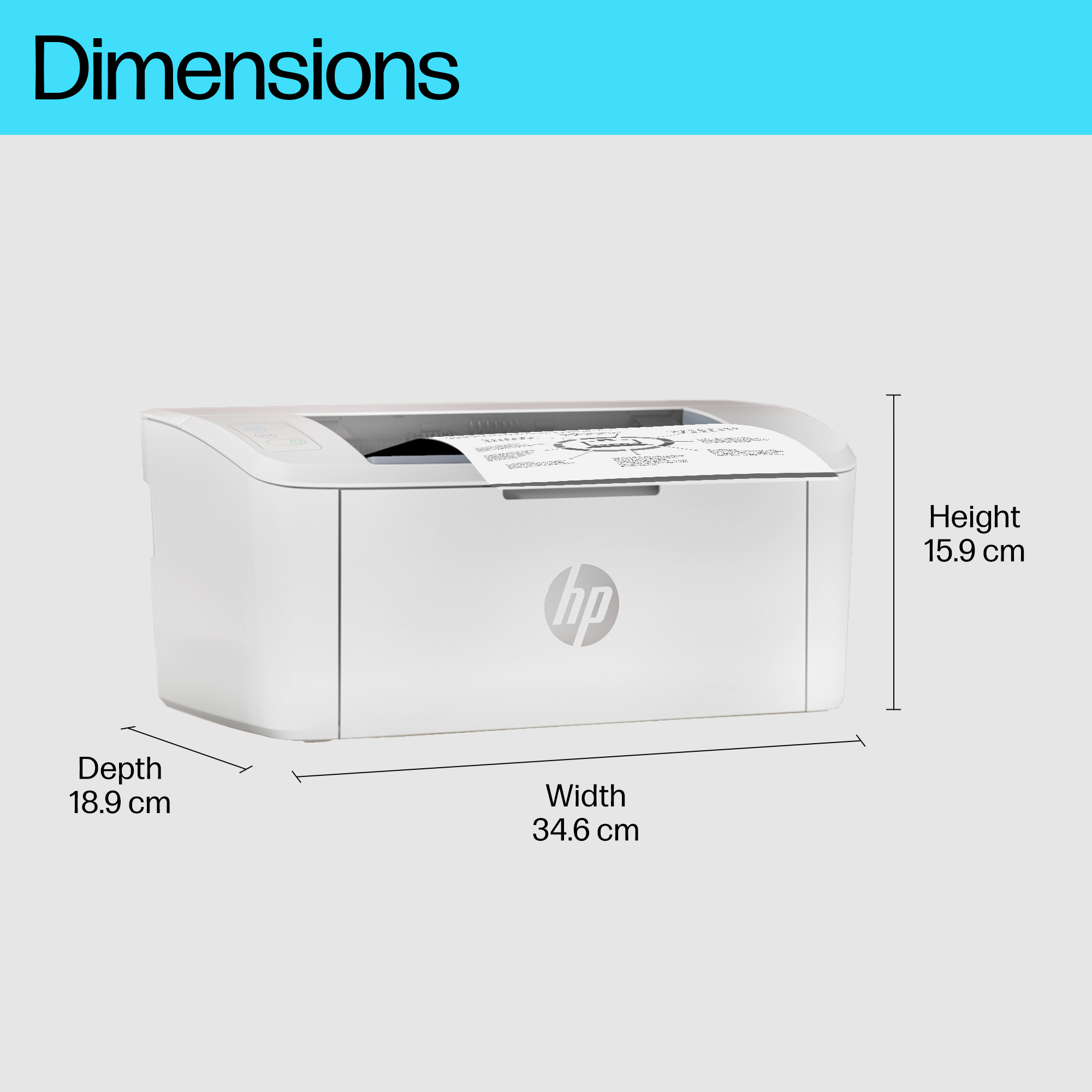 HP LaserJet M110w Printer – image 6