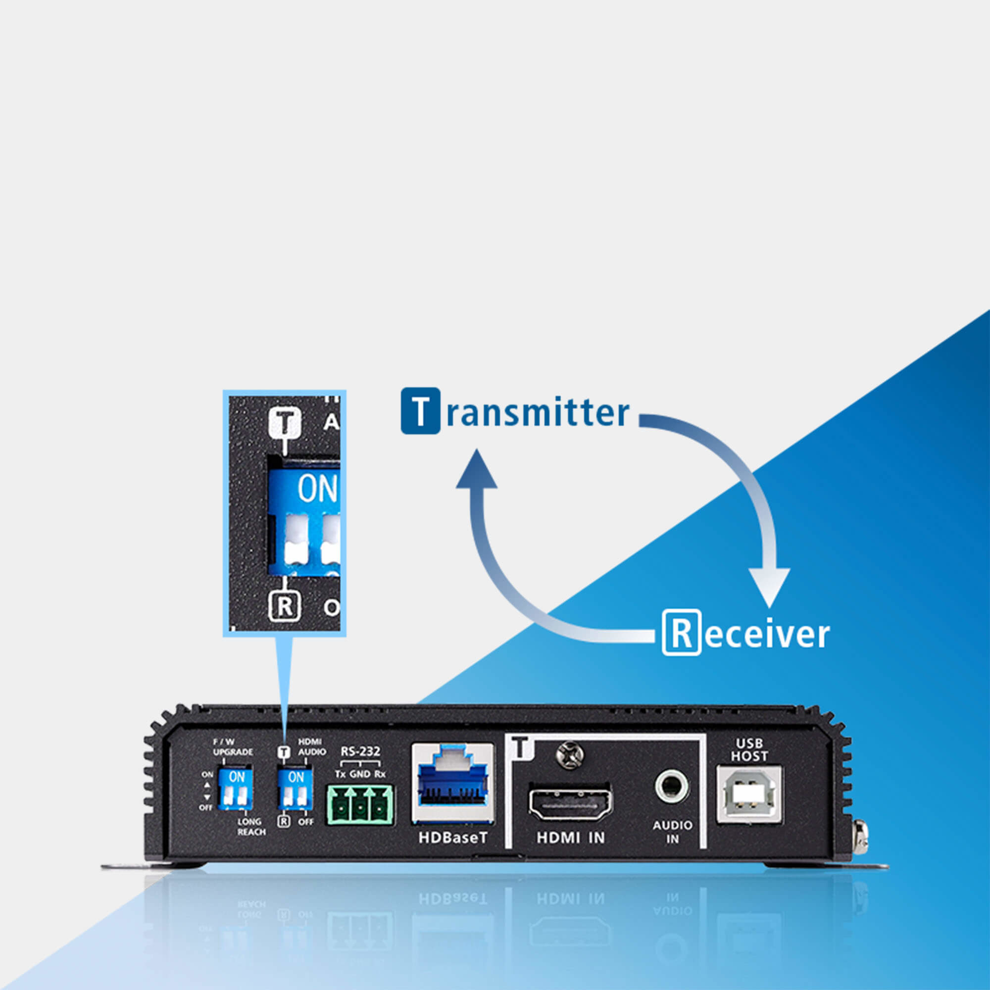 ATEN VE1843-AT-E AV extender AV repeater Black – image 5