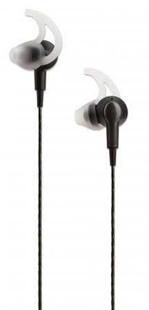 Manhattan Sport Earphones with Inline Microphone, Integrated Controls, Noise Isolating, Ear Hook for Secure Fit, Sweatproof, Std – image 1