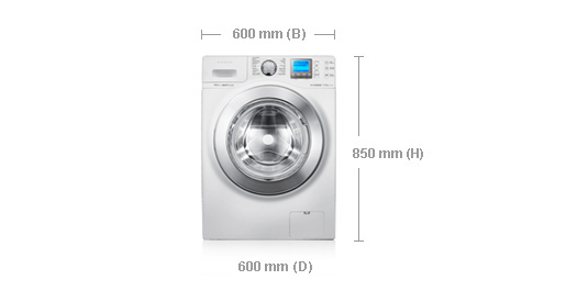 Samsung WF1124ZAC washing machine Front-load – image 2