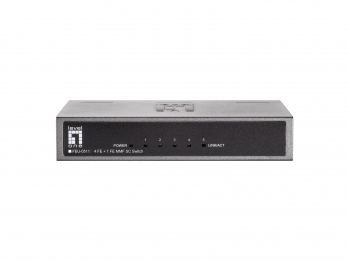 LevelOne 4 FE + 1 FE MMF SC Switch, 2km – image 3