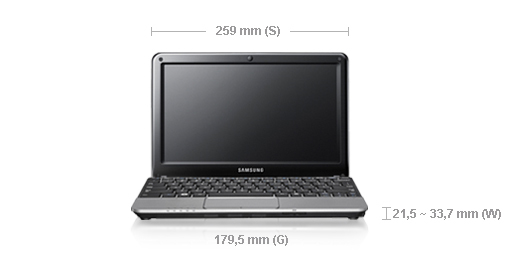 Samsung NC210-A01PL Intel Atom® N455 Netbook – image 2