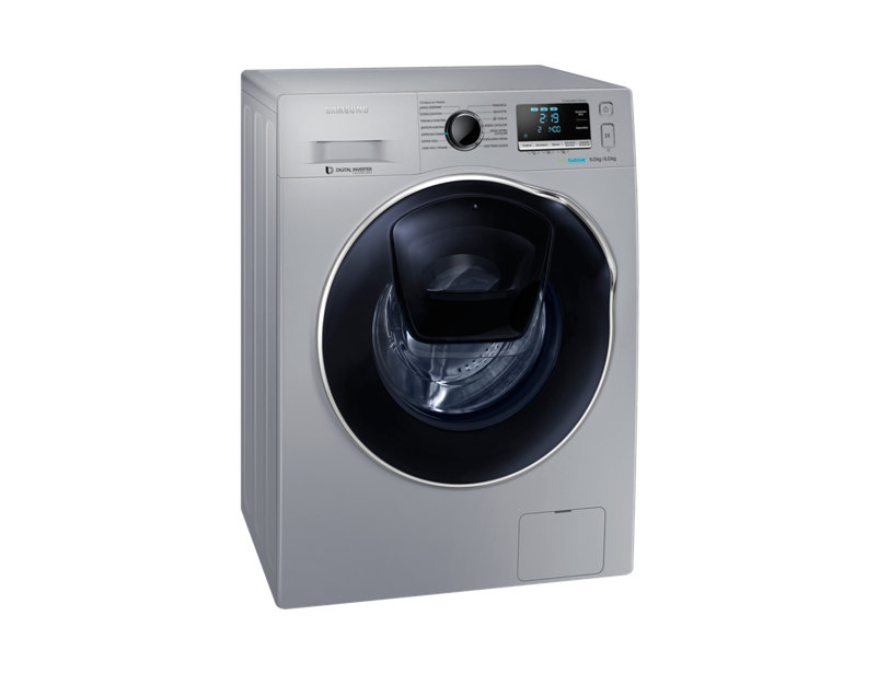 Samsung WD90K6410OS washer dryer Freestanding Front-load Silver – image 3