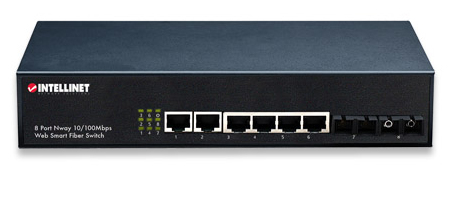 Intellinet 523820 network switch Managed Fast Ethernet (10/100) Black – image 3
