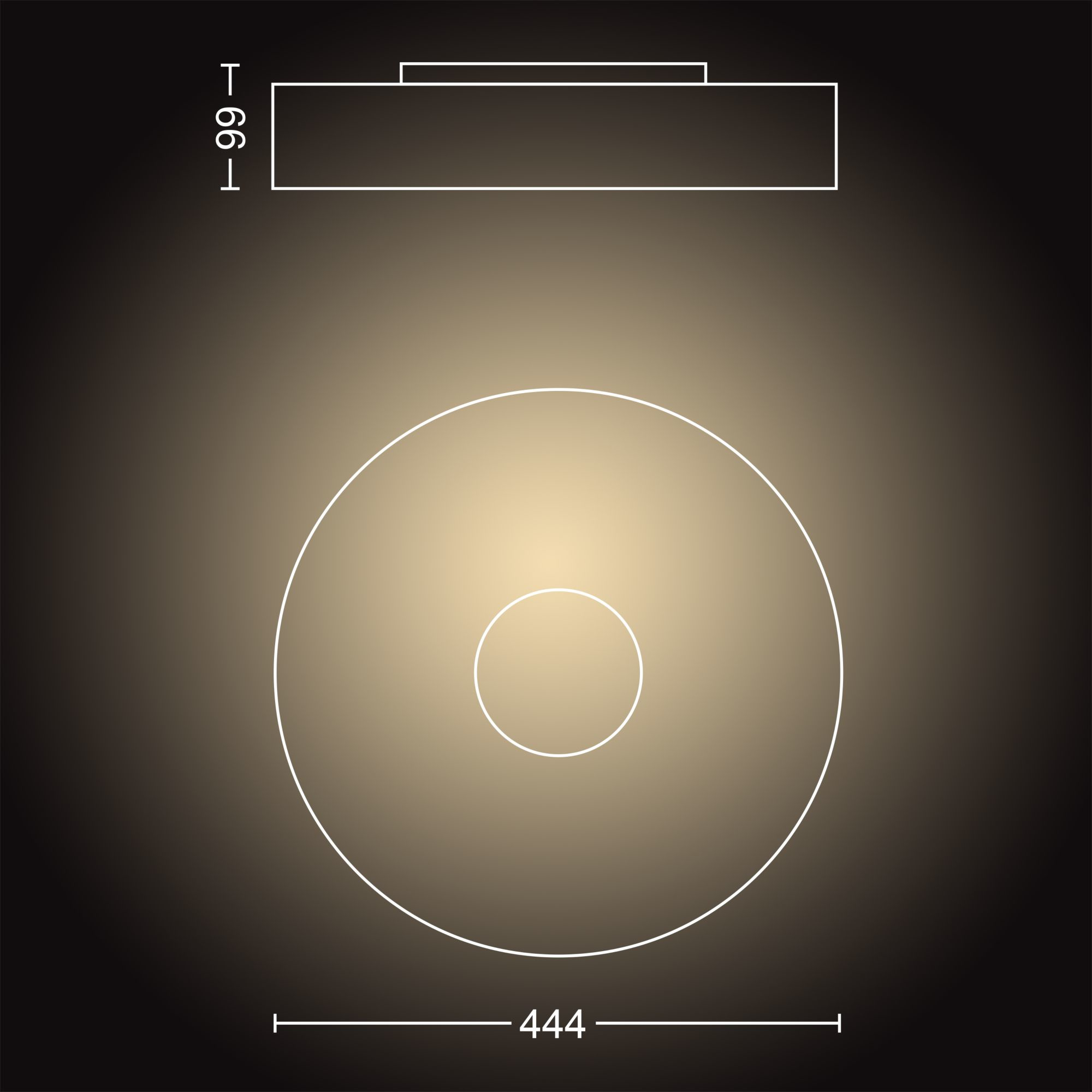 Philips by Signify Philips Hue White ambience Fair ceiling light – image 7