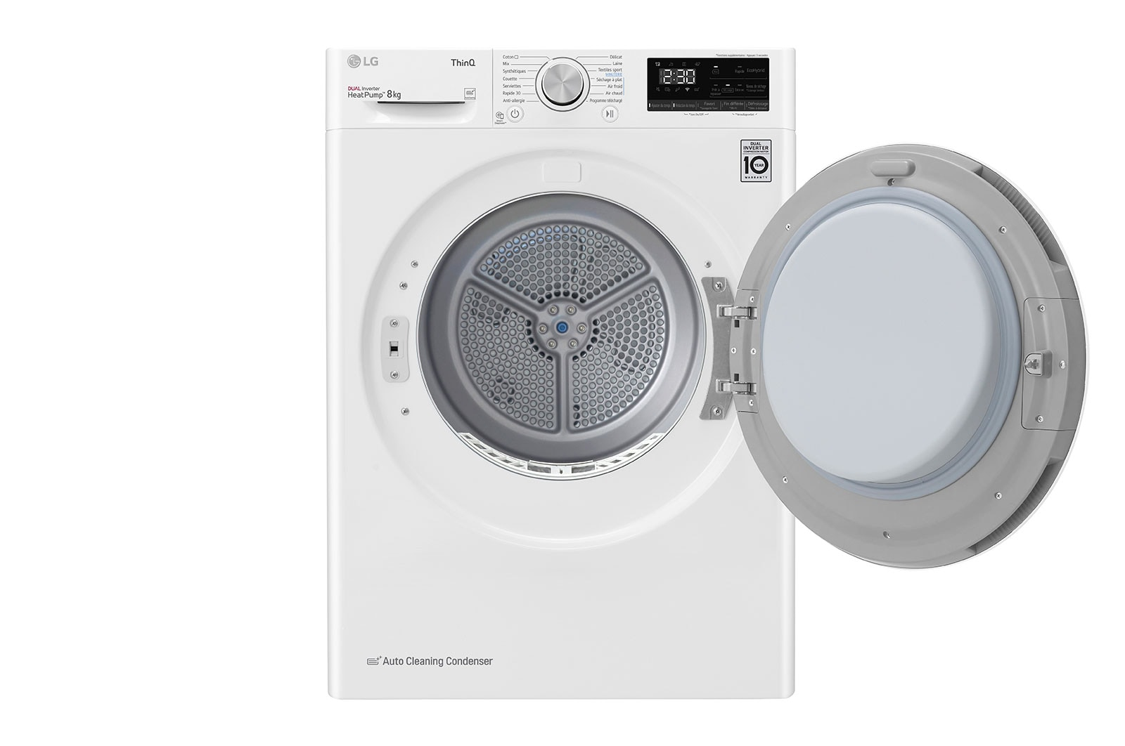 LG RH8V59WH tumble dryer Freestanding Front-load – image 2