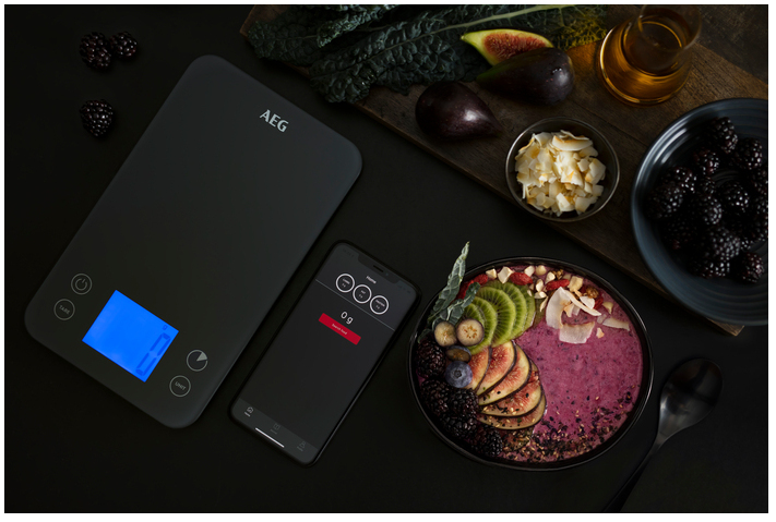 AEG ABKS1 Black Countertop Rectangle Electronic kitchen scale – image 8