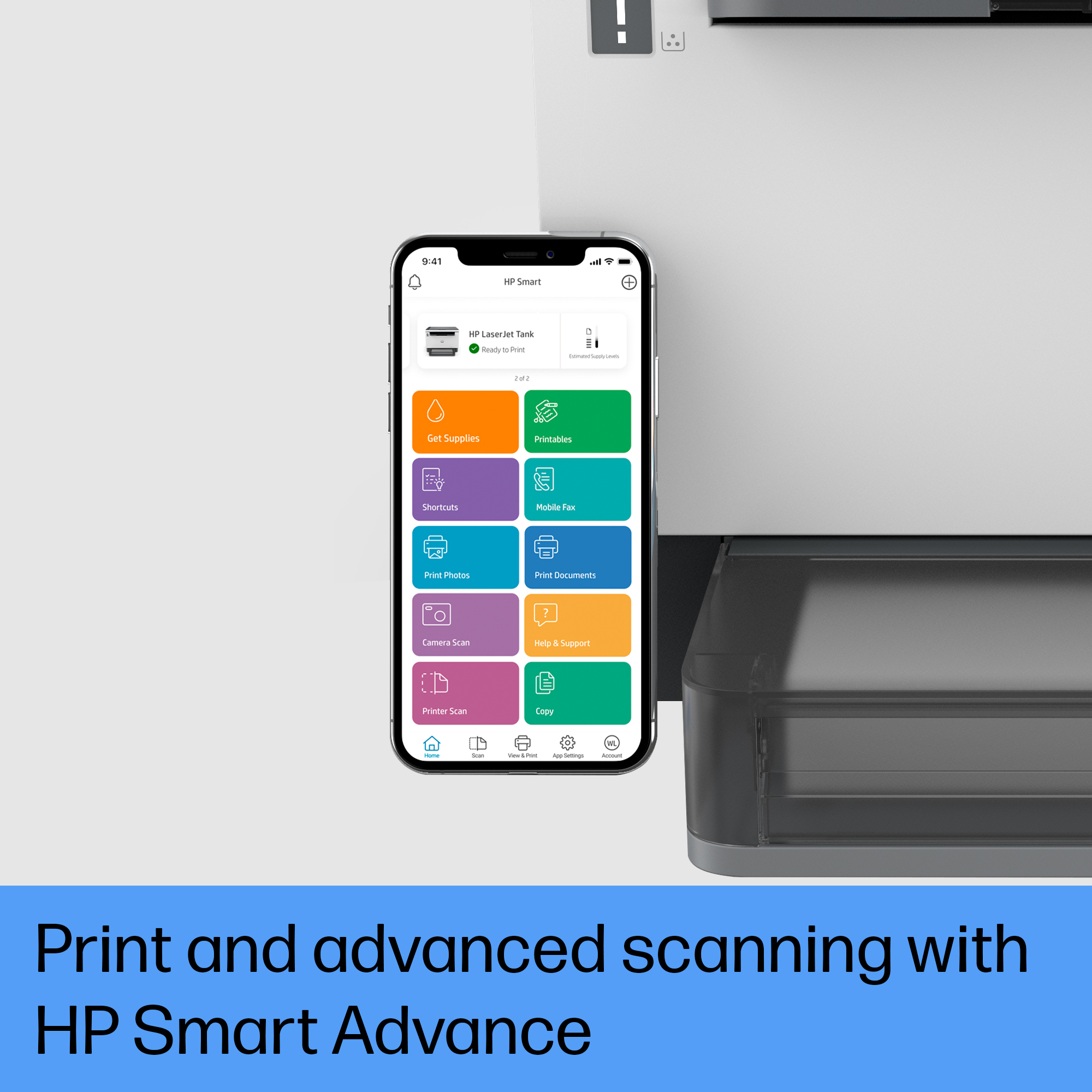 HP LaserJet Tank MFP 2604dw Printer – image 9