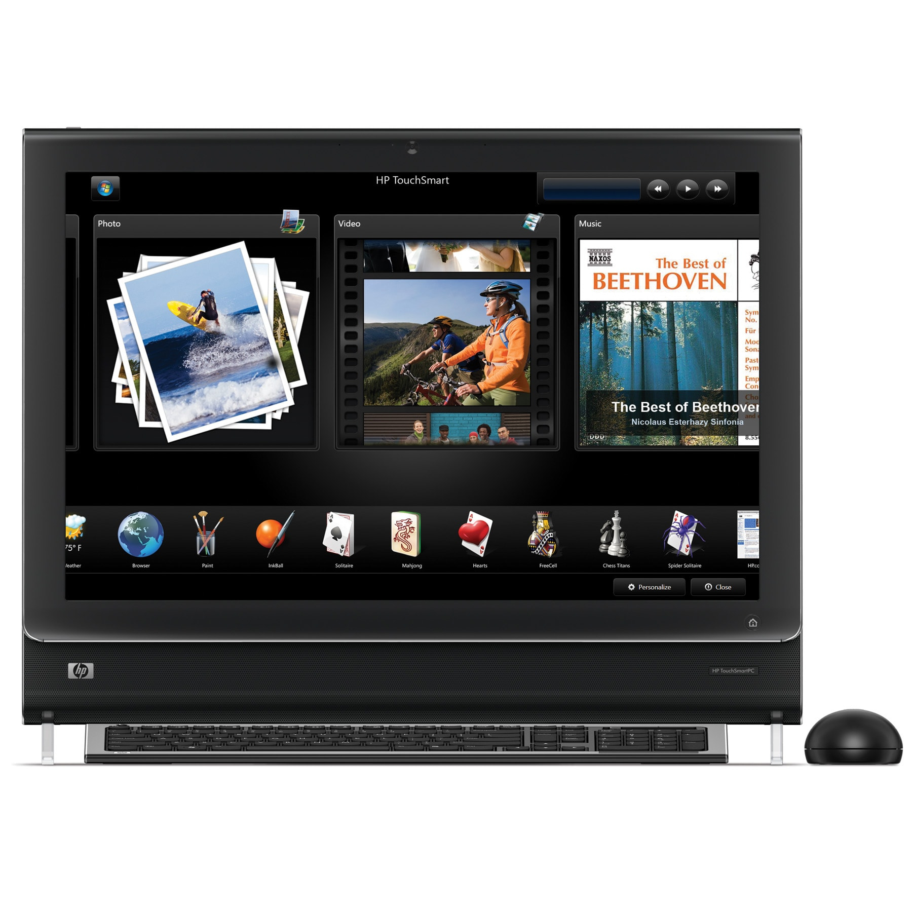 HP TouchSmart IQ510uk Desktop PC