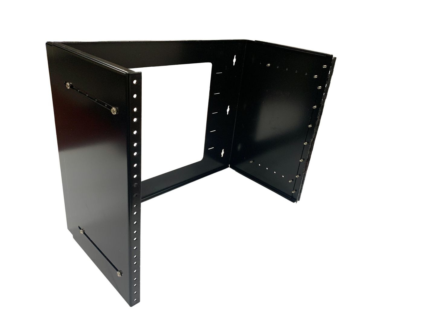Lanview LVR250708 rack cabinet 8U Wall mounted rack Black
