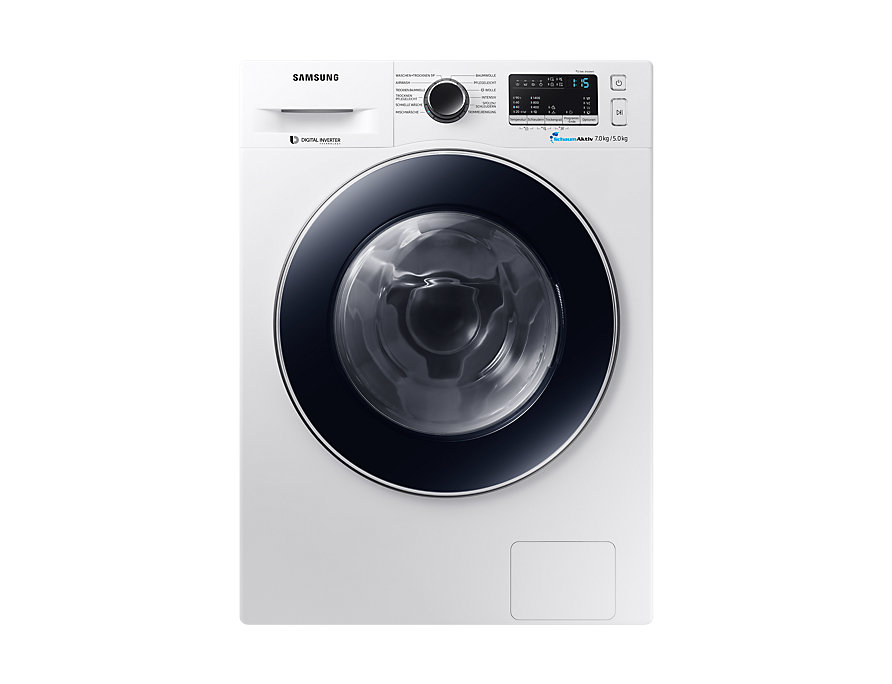 Samsung WD7AM4433JW washer dryer Freestanding Front-load White – image 1