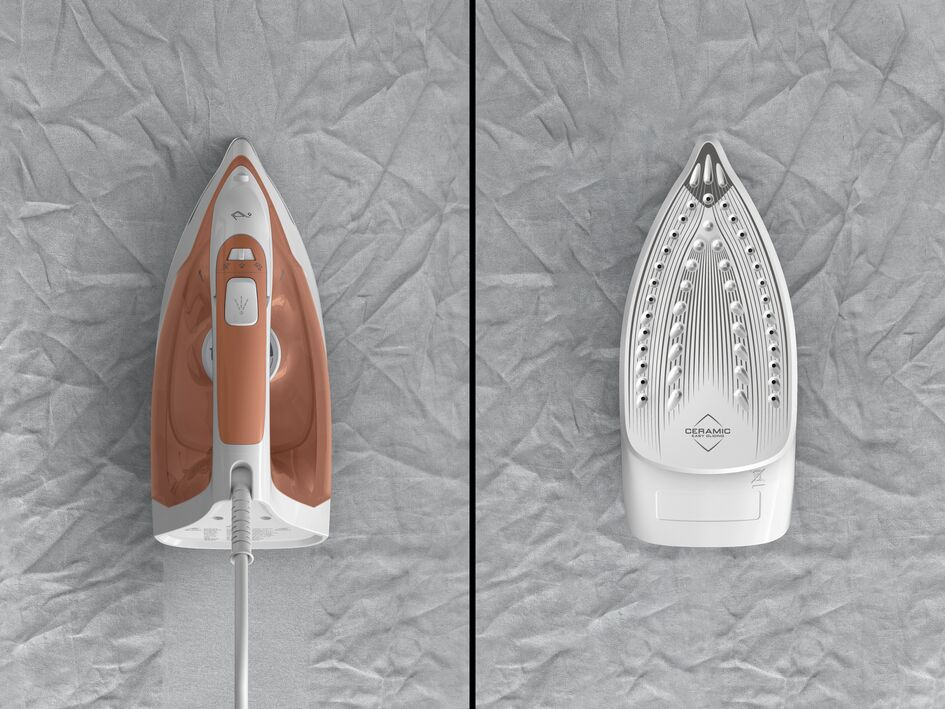 Tefal Virtuo 30 FV2C40E0 iron Dry & Steam iron Ceramic soleplate – image 4