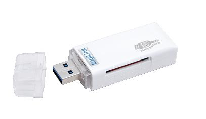 LogiLink CR0034 card reader USB 3.2 Gen 1 (3.1 Gen 1) White