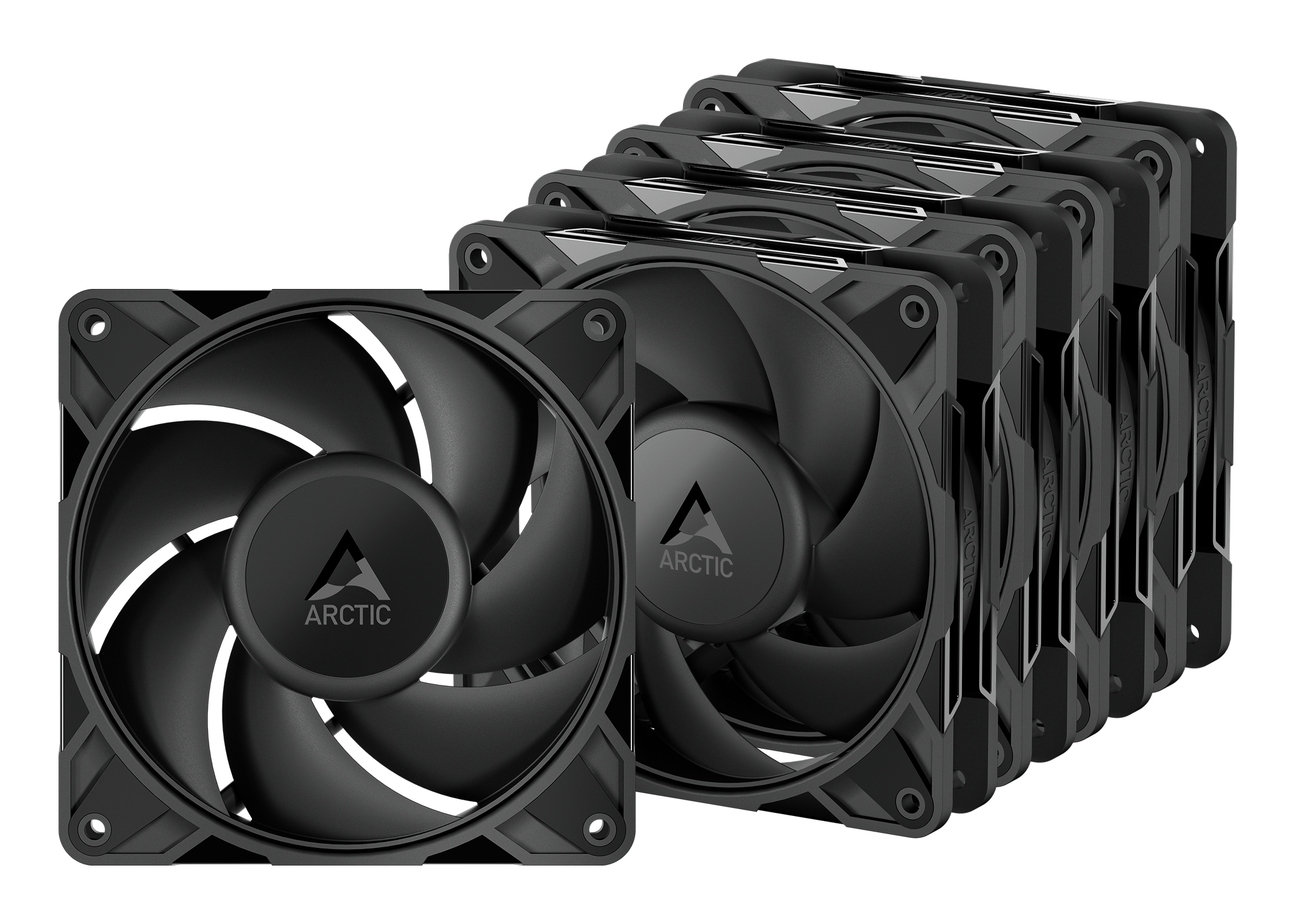 ARCTIC Freezer P12 Pro PST - 5 Pack Case per computer Ventilatore 12 cm Nero 5 pz