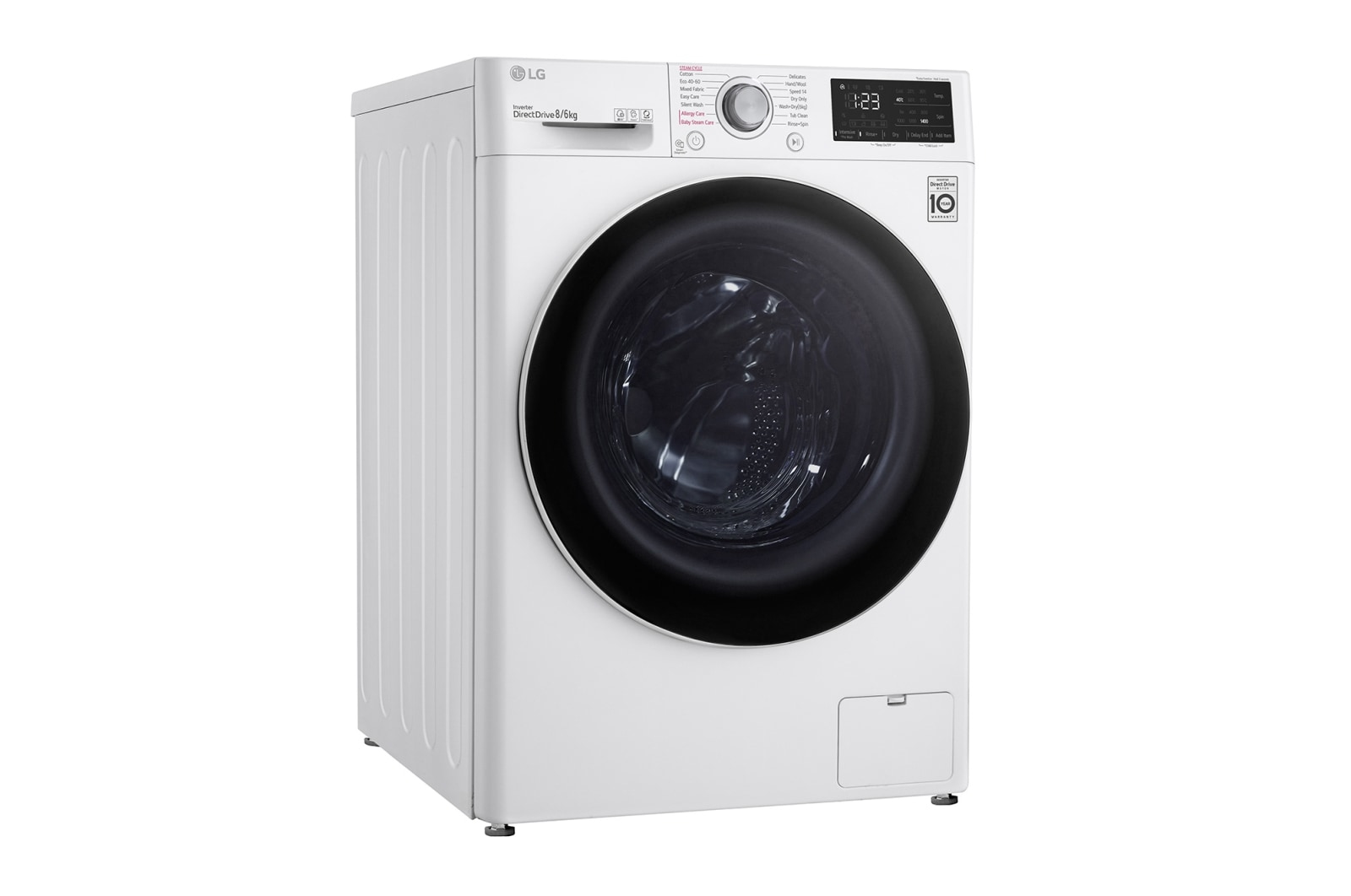 LG F4DV328S0U washer dryer Freestanding Front-load White – image 2