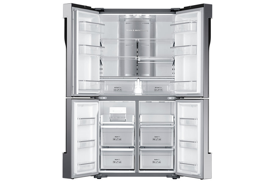 Samsung RF60J9021SR side-by-side refrigerator Freestanding – image 4