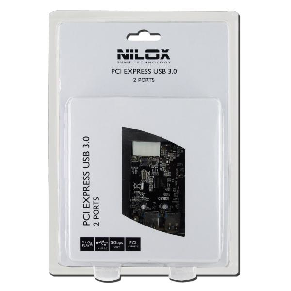 Nilox 10NX0512U3001 interface cards/adapter Internal USB 3.2 Gen 1 (3.1 Gen 1) – image 2