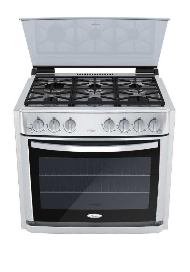 Whirlpool WE5920S cooker Natural gas Gas Stainless steel
