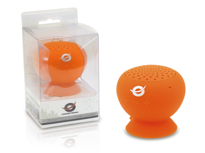 Conceptronic Wireless Waterproof Suction Speaker – image 6
