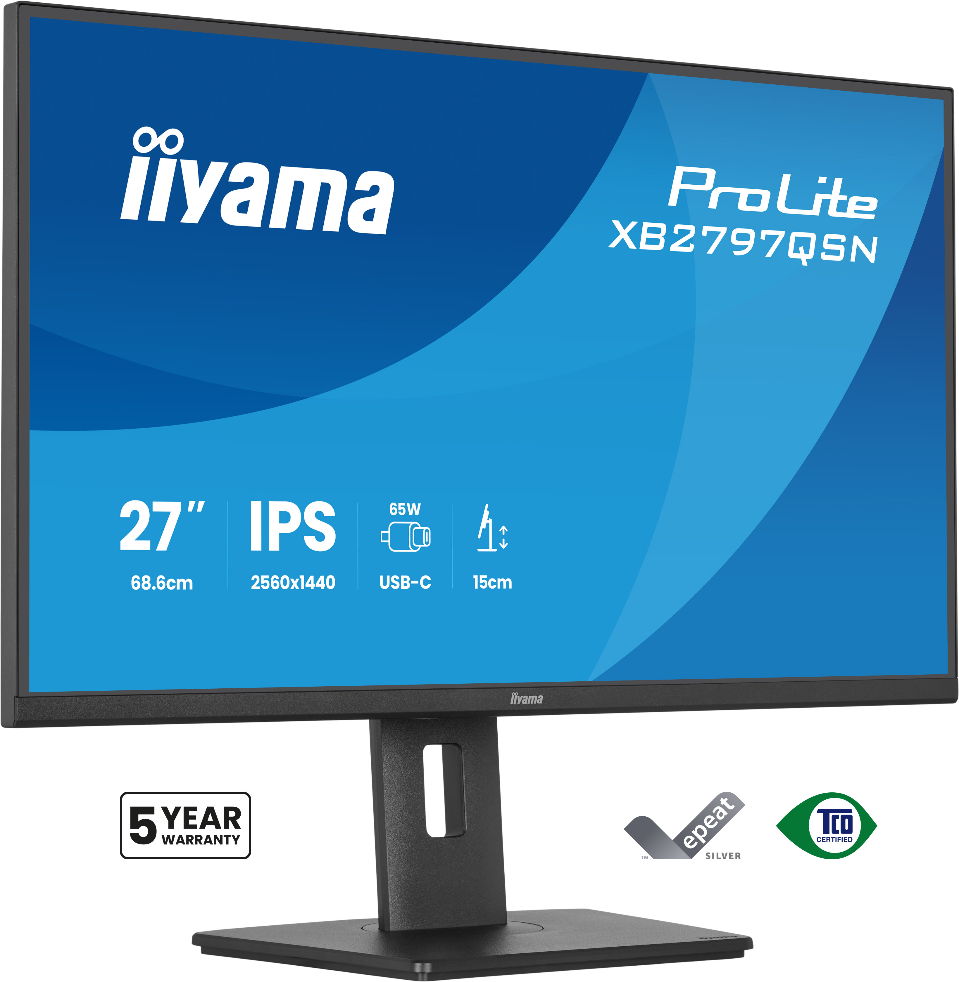 IIYAMA XB2797QSN-B1 68,58cm IPS-panel