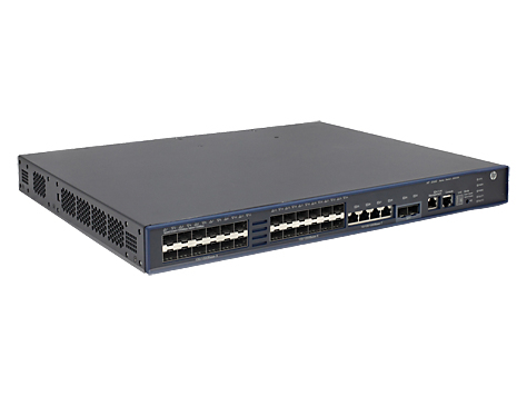 HP 5500-24G-SFP HI Switch w/2 Interface Slots – image 4