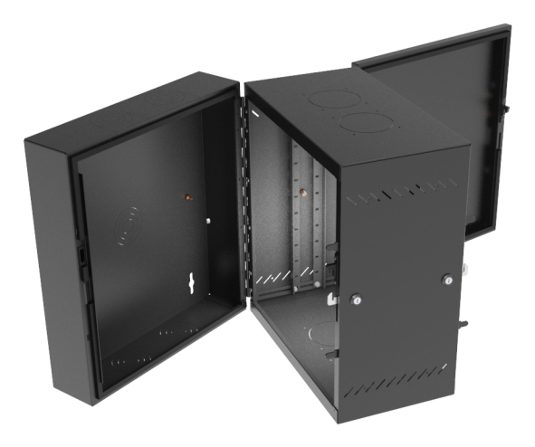 Vertiv GL2418WMS-B-00 rack cabinet 12U Wall mounted rack Black – image 4