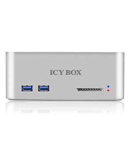 ICY BOX IB-111HCR-U3 USB 3.2 Gen 1 (3.1 Gen 1) Type-B Silver – image 3