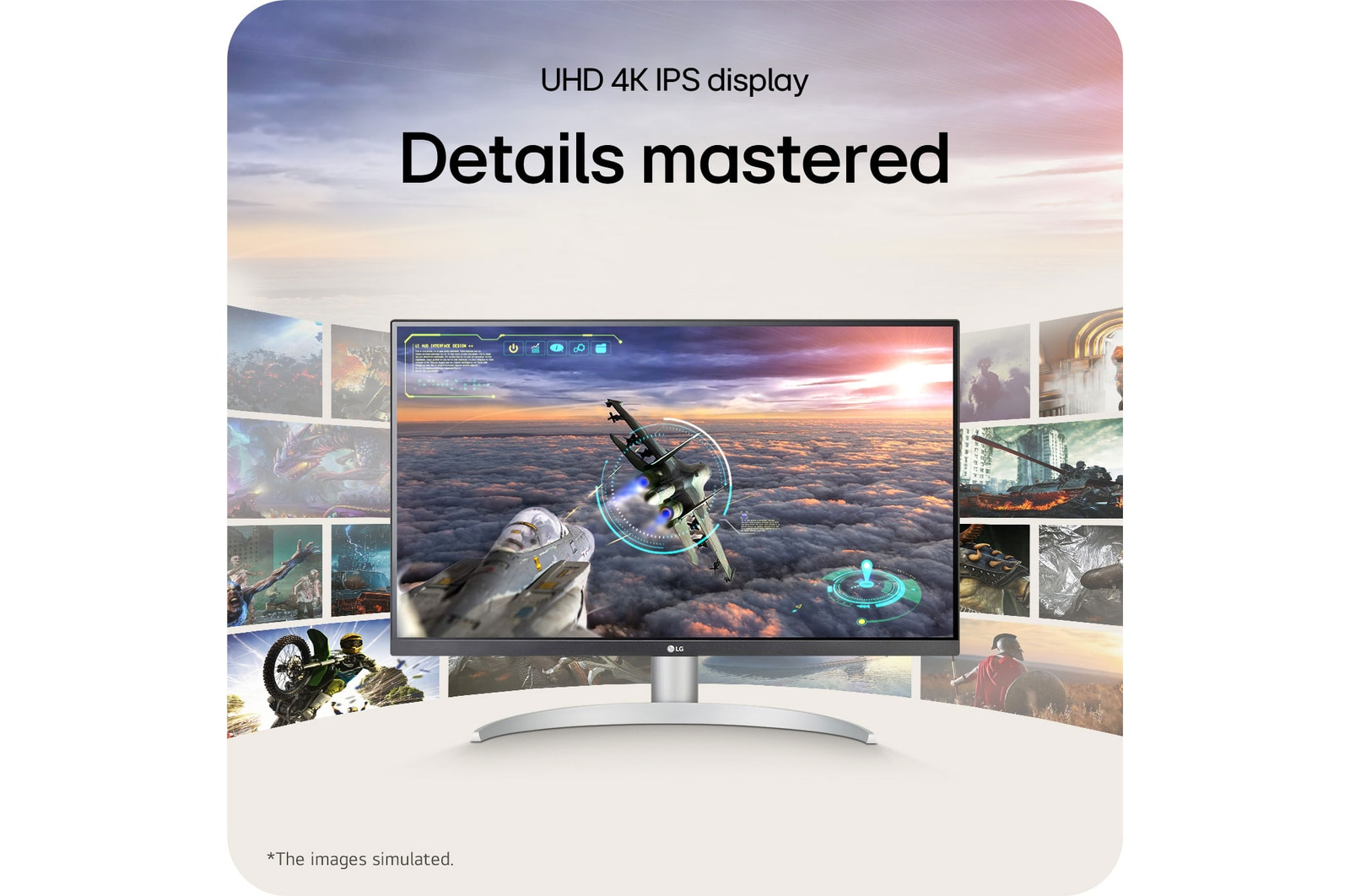 LG 27UP650K-W computer monitor 68.6 cm (27″) 3840 x 2160 pixels 4K Ultra HD White image 12
