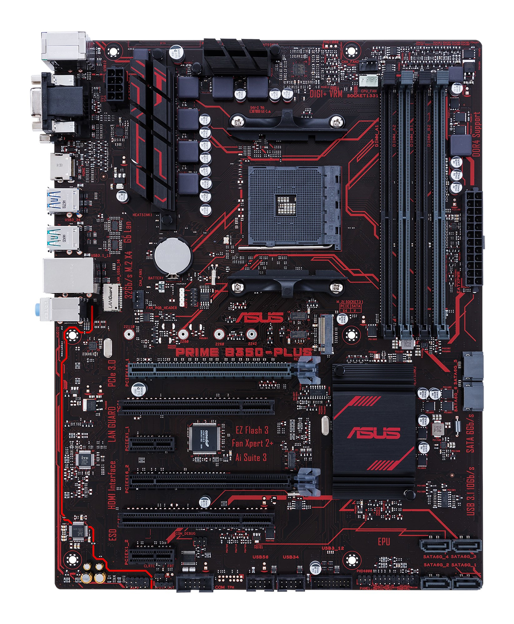 ASUS PRIME B350-PLUS – image 1
