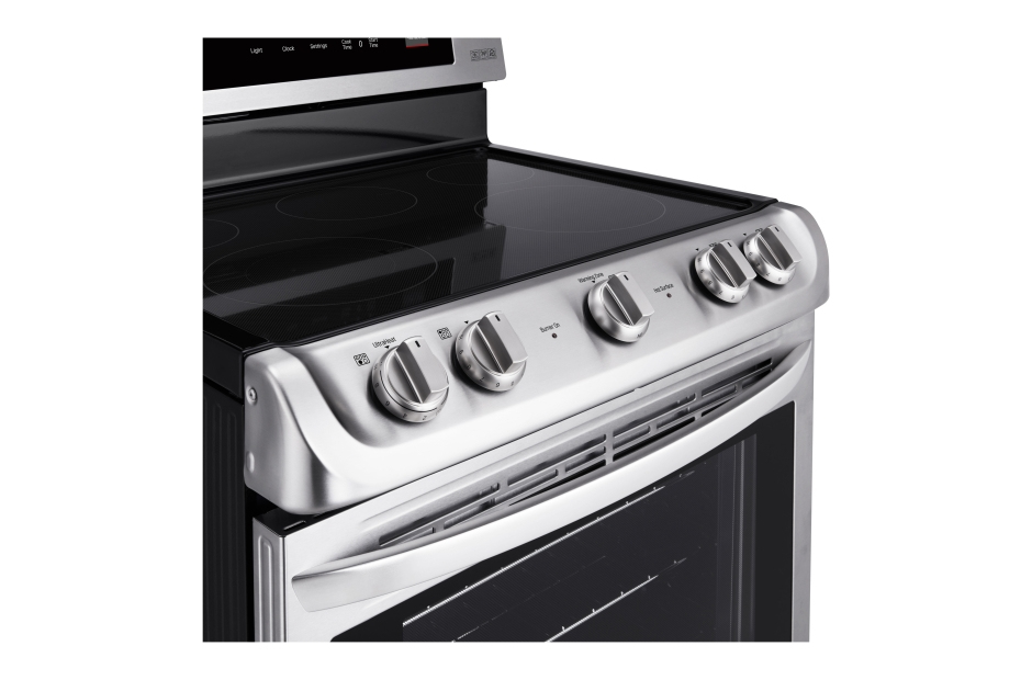 LG LRE4211ST cooker Freestanding cooker Electric Black, Stainless steel – image 5
