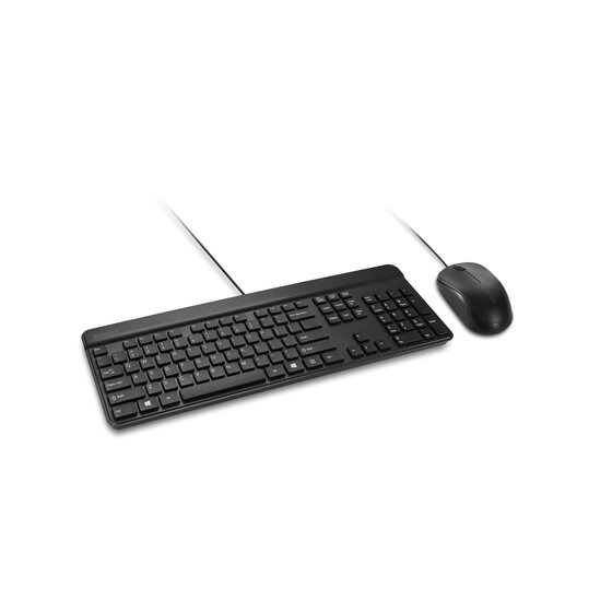 Kensington KM201 keyboard Mouse included Home/Office USB QWERTY Black – image 1
