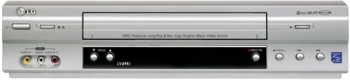 LG LV4981 video cassette recorder (VCR) Silver