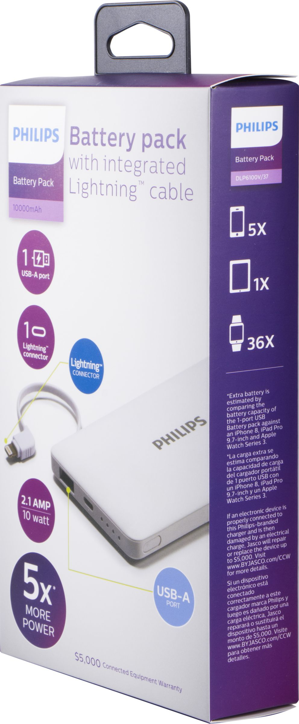 Philips DLP6100V/37 power bank – image 3
