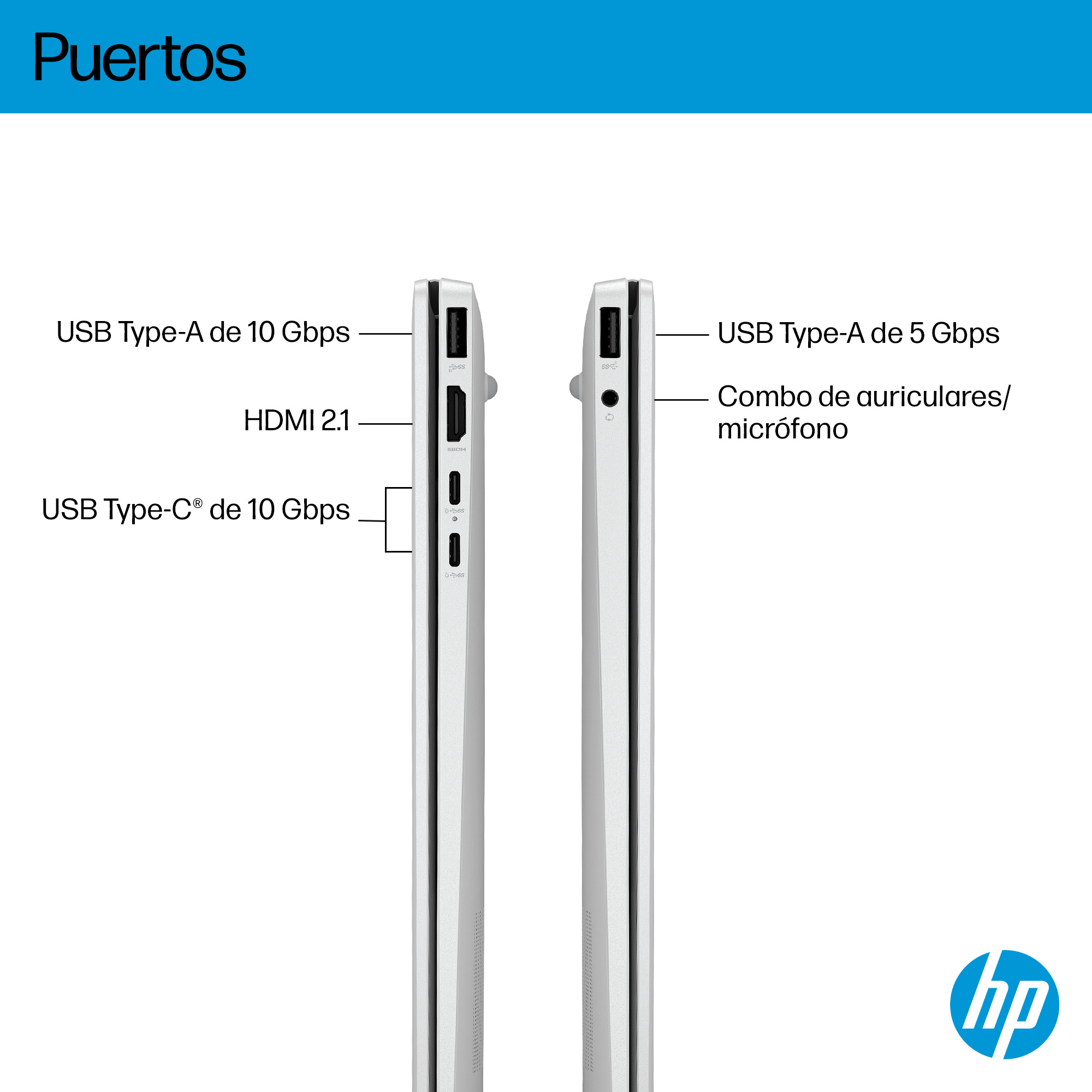 Portátil HP OmniBook 5 16-ag1010ns con 3 años de garantía - Con Inteligencia Artificial - imagen 6