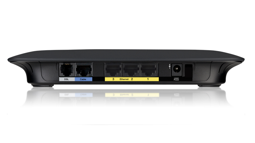 Linksys X2000 wireless router Fast Ethernet Black – image 3