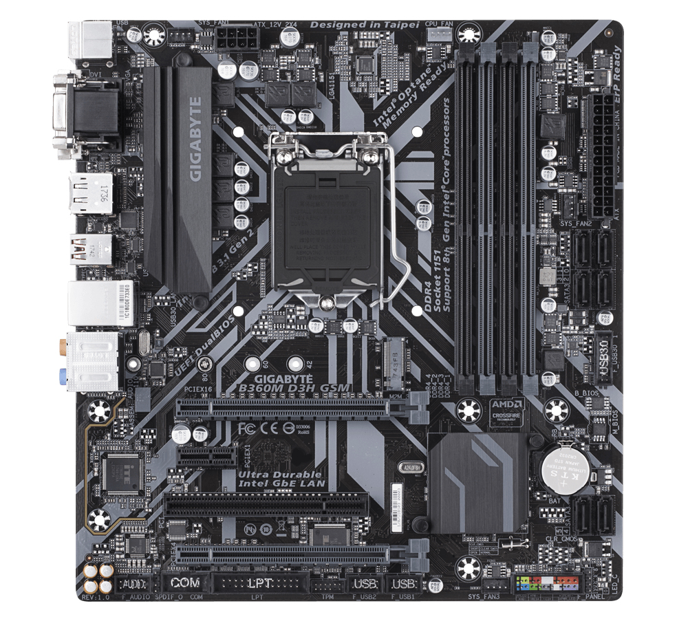 GIGABYTE B360M D3H GSM – image 5