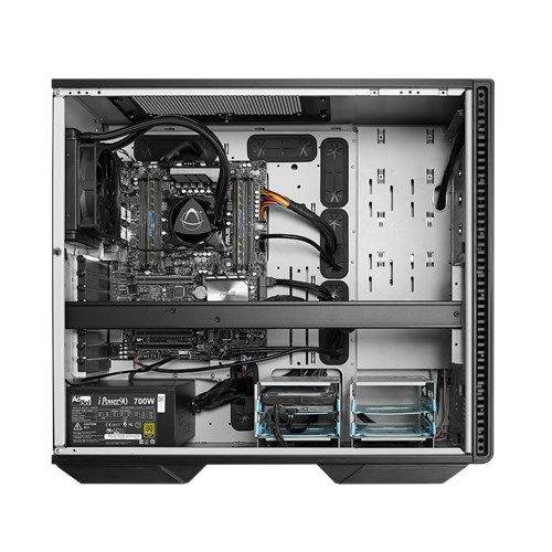 ASUS GS50-W2155002E Intel® Xeon® W-2155 32 GB DDR4-SDRAM 2.51 TB HDD+SSD NVIDIA® GeForce RTX™ 2080 Windows 10 Pro for Workstations Tower Workstation Black, Silver image 2