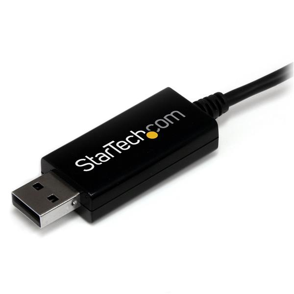StarTech.com 2 Port USB KM Switch - USB Keyboard and Mouse Switch with File Transfer – image 2